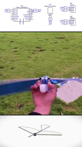 Este proyecto demuestra cómo es posible construir un ornitóptero funcional utilizando materiales accesibles como madera balsa, celofán y servos de tan solo 2 gramos, integrando mecánica, electrónica y programación en una solución ligera y efectiva. El sistema es controlado por un ESP32-C3 y cuenta con una interfaz web interactiva que permite ajustar parámetros sin necesidad de modificar el código para conectarse al WiFi. El aleteo de las alas se genera mediante funciones sinusoidales, lo que brinda un movimiento fluido y natural, imitando el vuelo de aves o insectos. En este video te muestro el paso a paso: desde la idea inicial y el diseño, pasando por la construcción mecánica, hasta la implementación electrónica y la programación. Una excelente forma de aprender sobre biomimética, control inalámbrico y robótica aérea DIY. #Ornithopter #ESP32C3 #RobóticaDIY #Biomimética #VueloArtificial #MicroControladores #SinusoidalMotion #ServoLightFlight #WebControlledRobot 