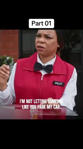 The woman insults a valet attenda and accuses her of stealing her car and this is because she has black skin only but the surprise is in the end #part01 #movieclips🎬❤️ #movieclips🎬 #livemovies #foryou #livemovie🎥🍿 