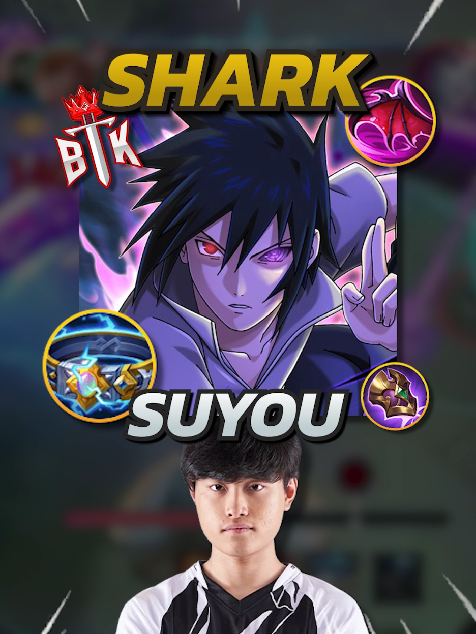 BTK Shark Suyou Roam New Meta? Mobile Legends #MLBBxNARUTO #MLBB #MobileLegendsBangBang #fyp #foryou #foryoupage #mobilelegends #suyou #suyoutiktok #suyoumlbb #btk 
