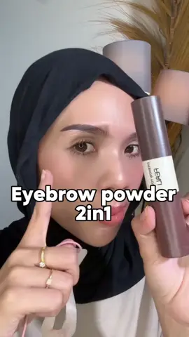 Ngalis jadi lebih sat set pakai eyebrow powder #eyebrowpowder2in1 #feali #cetakanalistali 