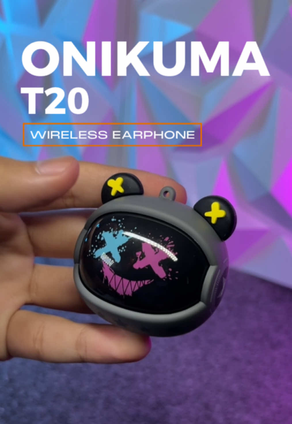 Onikuma T20 Wireless Earphone #wirelessearphone #onikuma #onikumat20 #earphone #headphone #onikumagaming 