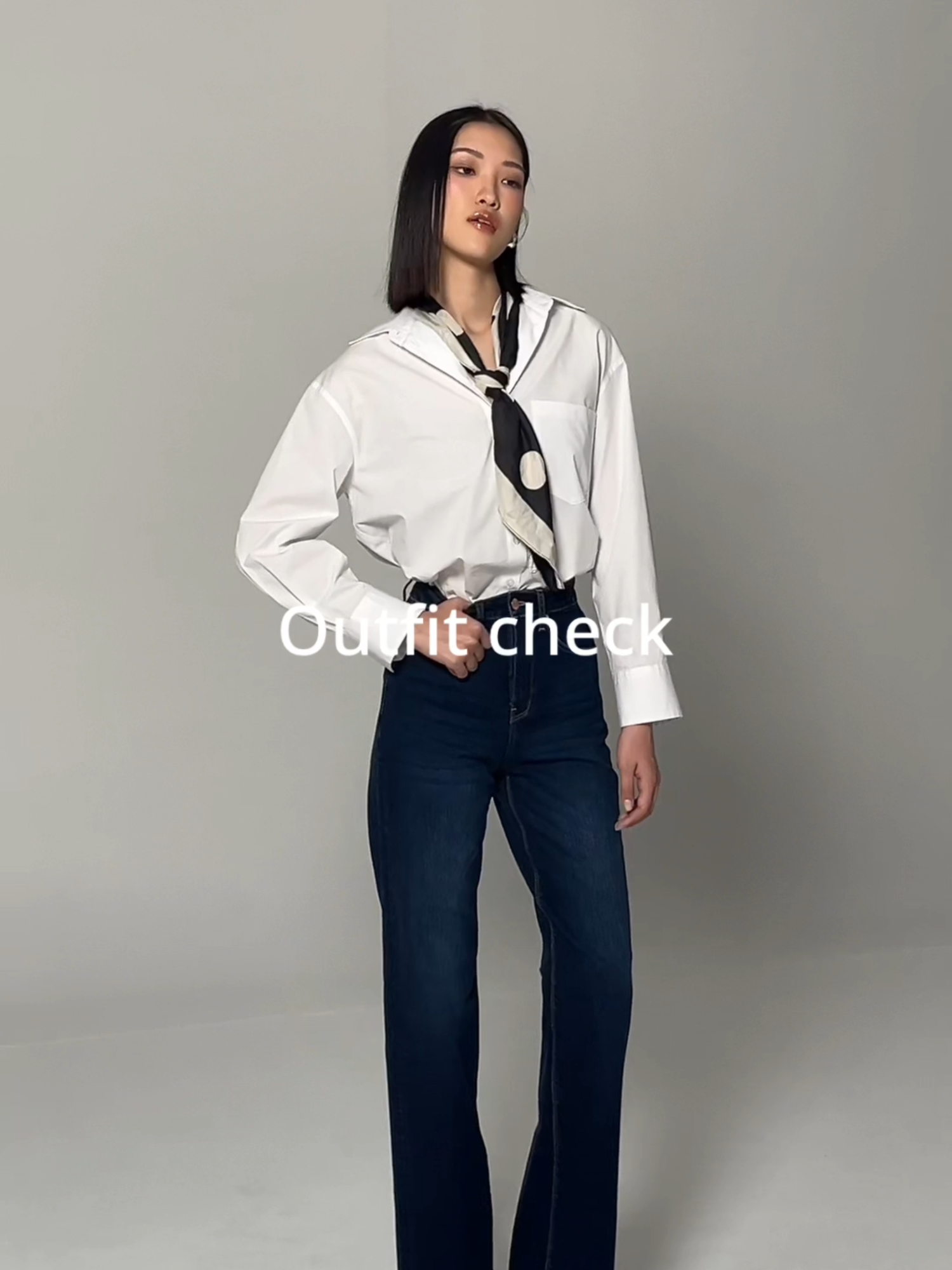 Fit Check กับ Mc ME กางเกงยีนส์ทรงขากระบอกปลายขากว้าง (Straight Wide) อวดหุ่นเป๊ะได้ทุกวัน #McJEANS #กางเกงยีนส์ #McME