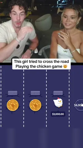She was soo close to making it 🫢 #kickstreaming #crossyroad #stevewilldoit 