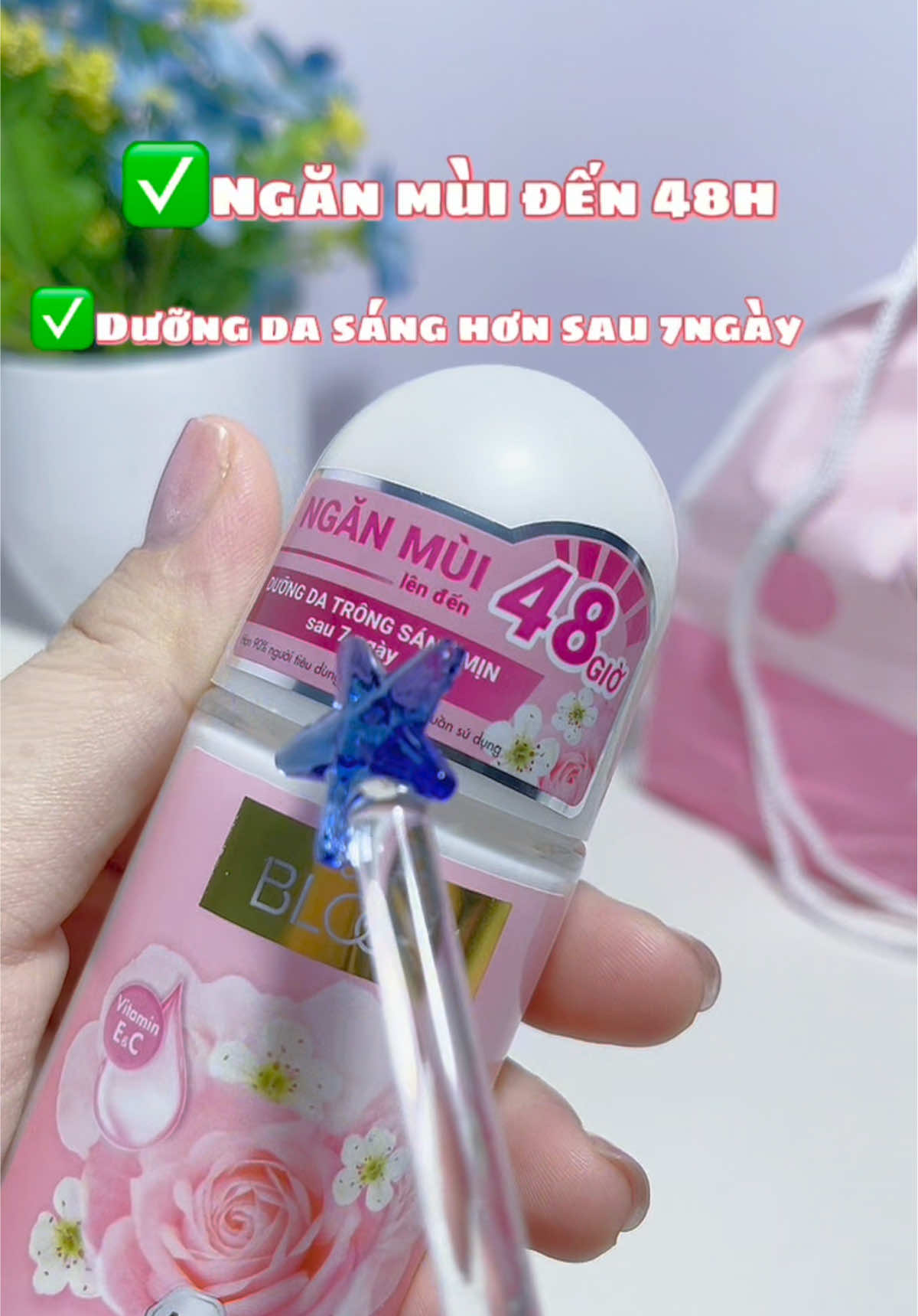 Lưu hương cả ngày 48h nhờ em lăn khử mùi BLOOM ..tự tin bình xót..!!#xuhướng #lănkhửmùi #lănkhumuiBLOOM #BLOOM #lưuhuong48h #foryou #unboxing #rivew #thuyvuong💎 #nổđơnx1000 