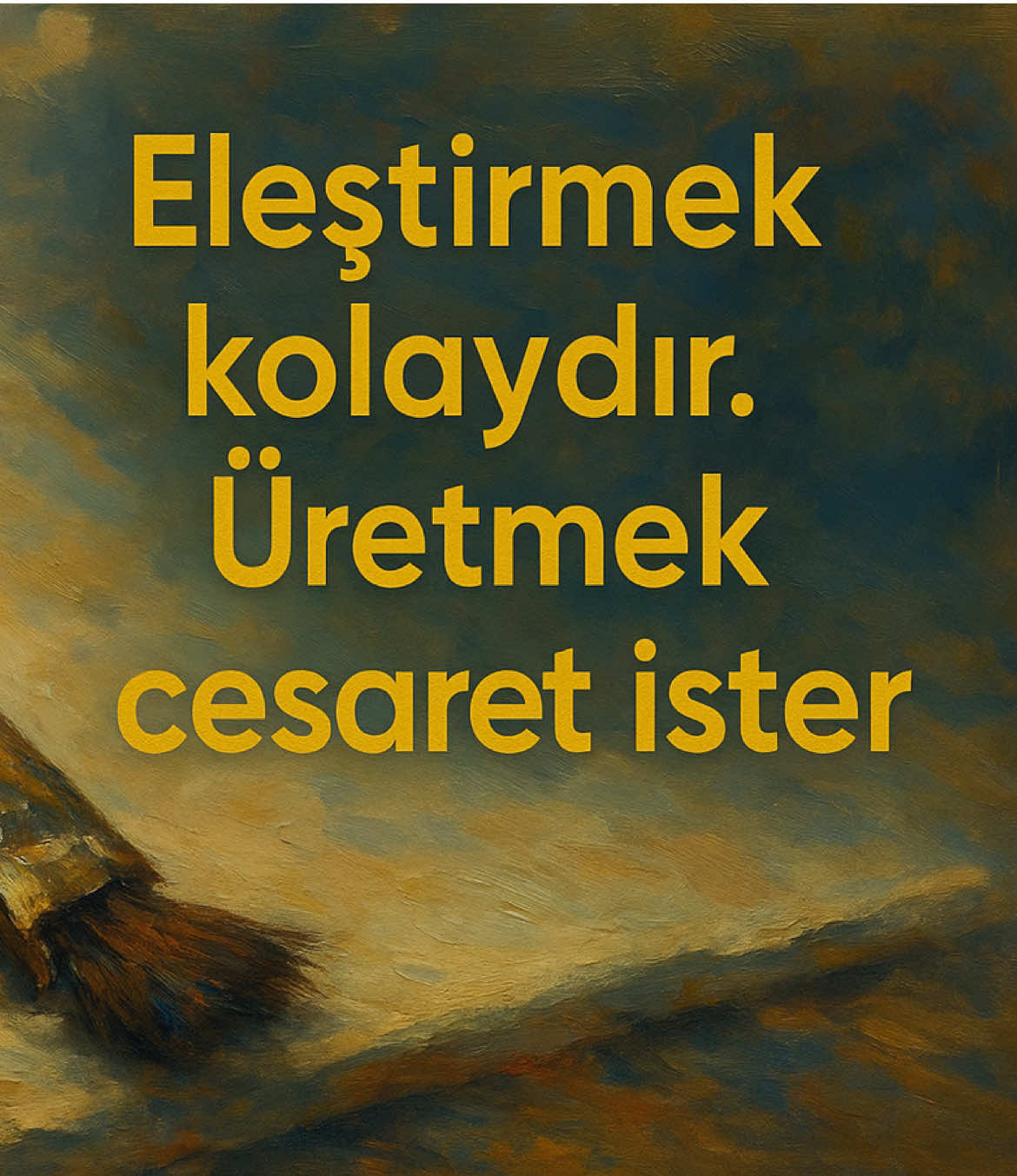 Bu videoda sadece bir ressamın değil, aslında hepimizin yaşadığı bir durumu anlattım. Ranga Guru’nun hikâyesi gibi görünebilir ama hikâyenin içinde biraz da biz varız. Çünkü biz, yani bu toplum, yani Türkiye’de yaşayan insanlar, çoğu zaman eleştiride çok hızlıyız ama katkı sunma, yapıcı olma konusunda oldukça gerideyiz. Bu video sadece bir kısa hikâye değil, aynı zamanda toplumsal eleştiri, motivasyon, kişisel gelişim, hatta bir anlamda toplum psikolojisi içeren bir anlatı. Biz neden gelişemiyoruz? Neden bazı insanlar, kurumlar ya da toplumlar ilerlerken bazıları yerinde sayıyor? Cevaplardan biri çok net: “sadece eleştirmek.” Bunu hepimiz görüyoruz: Sosyal medyada, iş yerlerinde, okulda, sokakta… Hemen eleştiriyoruz. Hataları gösteriyoruz ama çözüm üretmiyoruz. Bir makine işçisini düşünün… Saatlerce emek veriyor, ama yaptığı bir küçük hatada hemen yargılanıyor. Bu sadece moralini değil, üretkenliğini de yok ediyor. Bu video aynı zamanda şunu da anlatıyor: İyi niyetli bir eleştiri ile yıkıcı eleştiri arasındaki fark bizi birey olarak da toplum olarak da çok farklı yerlere götürebilir. #seslihikaye #eleştiri #hikayeler #emek #gerçekhikayeler #gerçekhayat #ressam #toplum #hikaye 