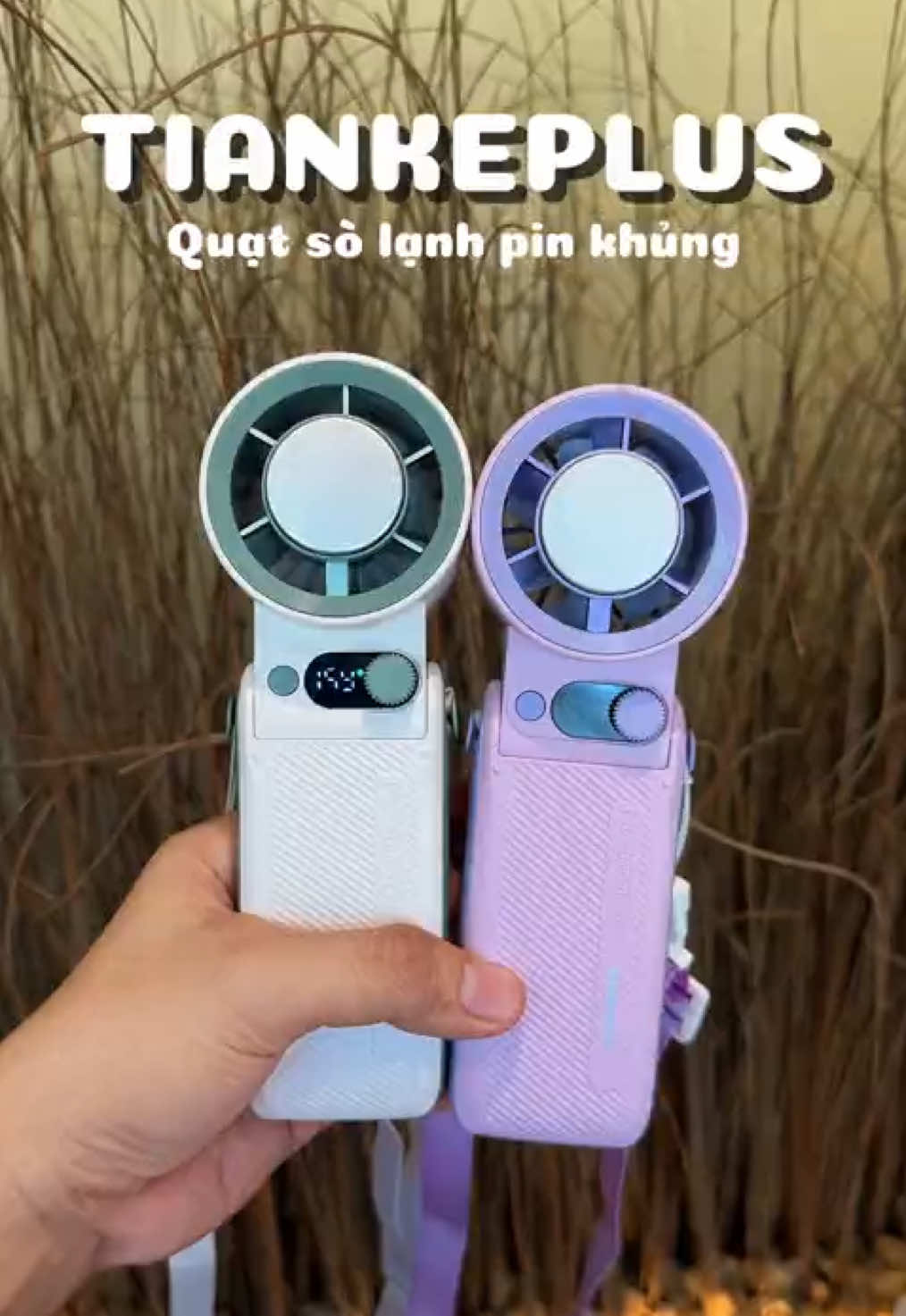 Phần 938 | Quạt sò lạnh pin trâu 10.000mAh #chiriviu94 #review #quatcamtay #quatminisolanh #quatmini 