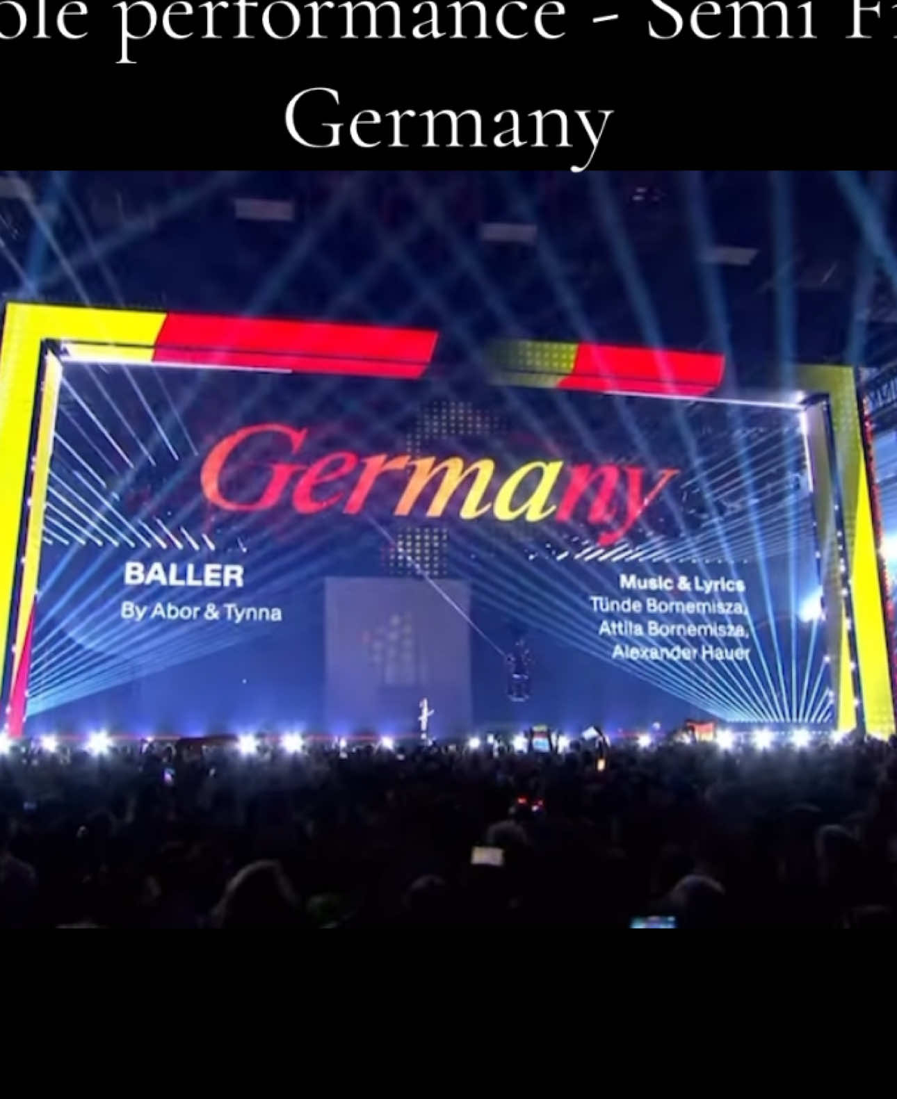 Germany! #eurovision2025 #eurovisionsongcontest #germany #fyp 
