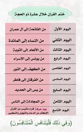 #الاشهر_الحرم #ذو_الحجة🕋 #ترند_تيك_توك #اكسبلور #ختم_القران #الذكر_المضاعف #فضل_التسبيح #صيام_العشر_من_ذي_الحجة #ذكر_الله #صدقة  