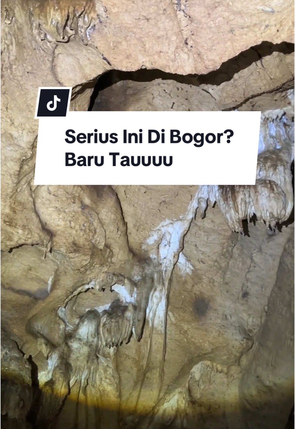 Ini serius Bogor punya stalaktit seindah ini?🥺 #goagudawang 