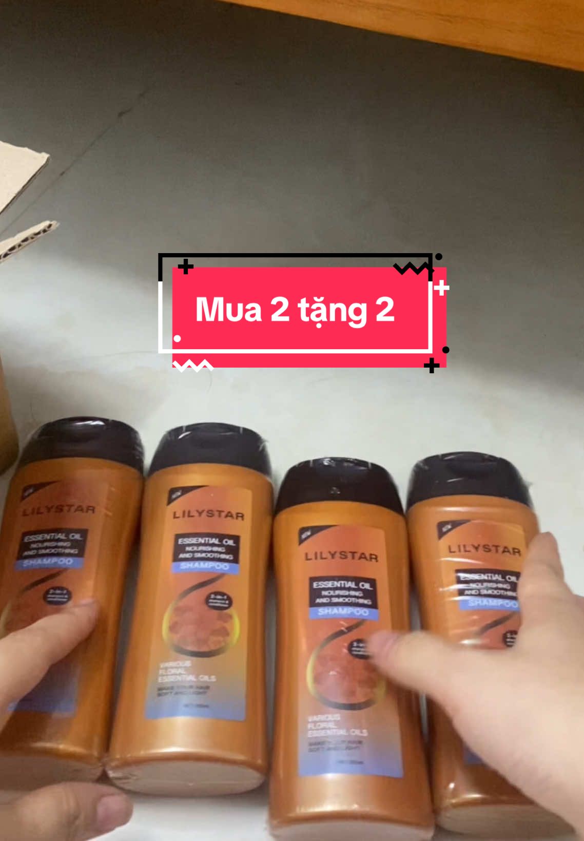 Combo 4 chai dầu gội 83k#taphoaemchuyen #daugoi #daugoilylystar #daugoilylistar #xuhuongtiktok 