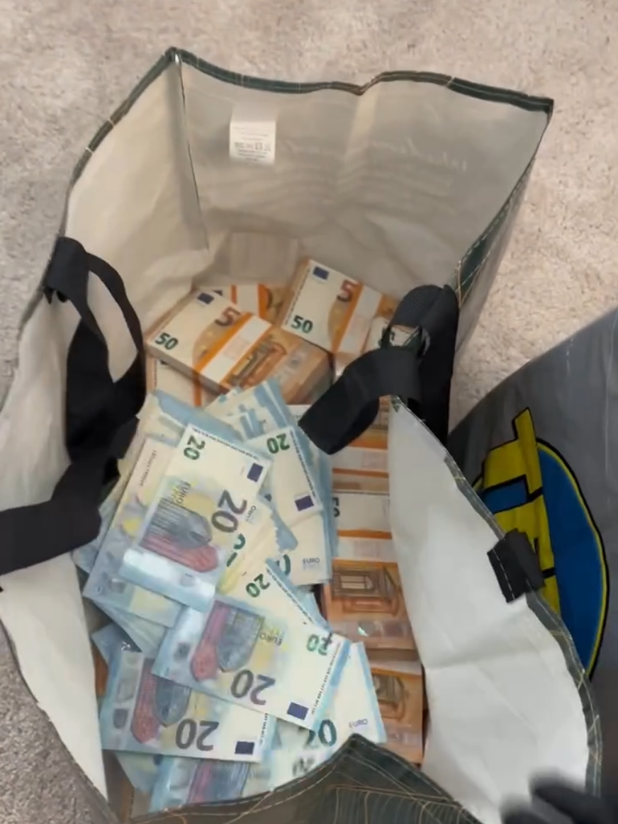 Stacking Big Cash Into Bags! Large stacks of cash, dozens of bills all legit! We're counting, sorting and packing. When money hits the table, it's serious business. Watch till the end and comment how much you counted! #money #cash #cashstack #moneybags #bigmoney #realcash #finance #wealth #moneyonthetable #cashrain #moneyflow #countingcash #moneyinhand #moneybundles 