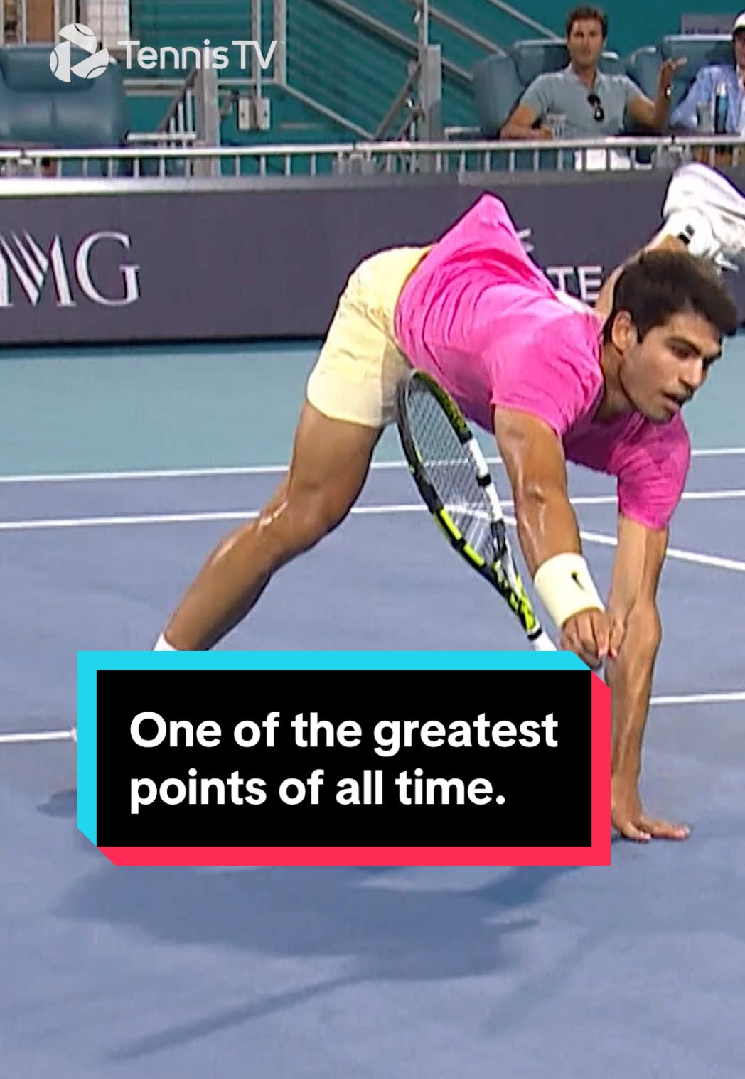 Alcaraz. Sinner. Miami 2023. History. #tennis #tennistv 
