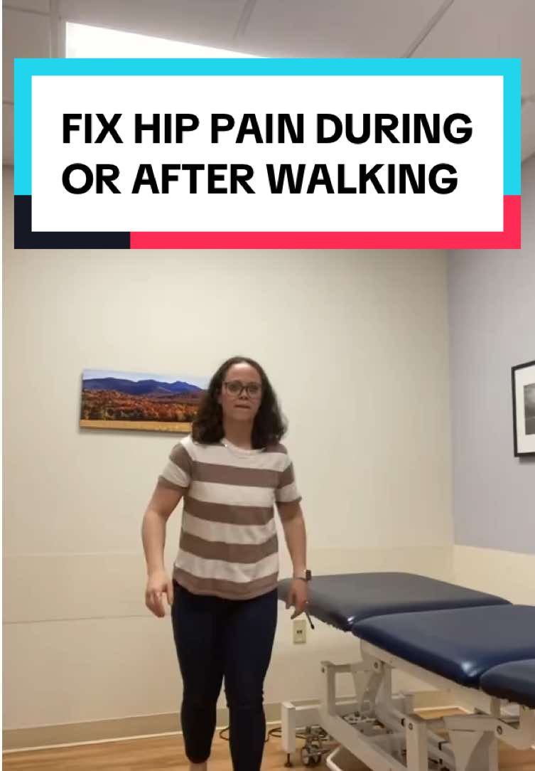 This is probably why you have hip pain during or after walking… so let’s go over some tips to fix this! #hippain #hippainrelief #physicaltherapy 