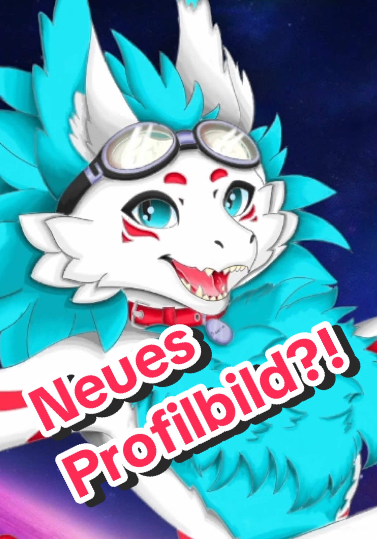 Neues Profilbild als Geburtstagsgeschenk von @MarawunOwO! Vielen lieben Dank! Du glaubst gar nicht, wie glücklich ich bin! 💕  #rakurim #furryfandom #vrchat #furryart 