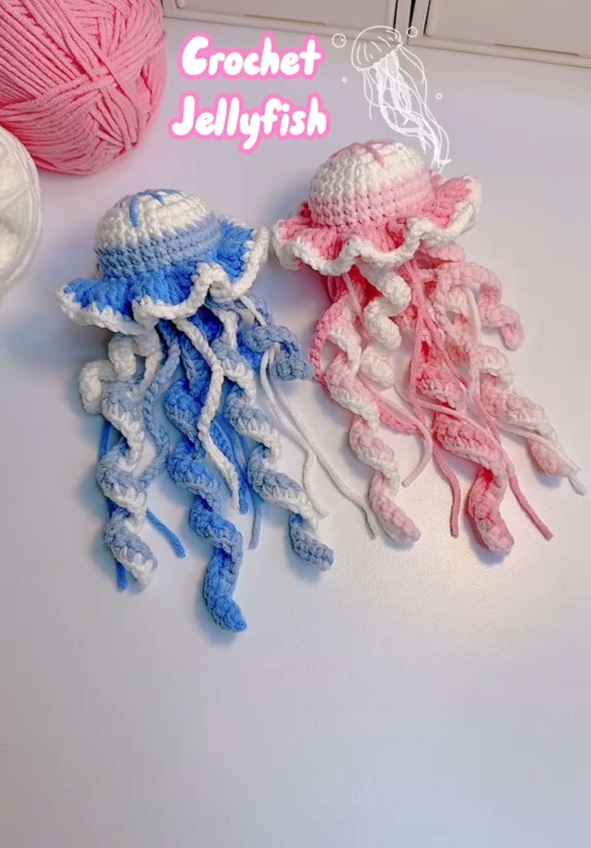 Cute Jellyfish 🪼 Tutorial on ▶️: 