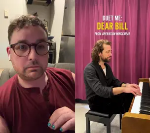 Dear bill @Operation Mincemeat Broadway my first attempt at this beautiful tune. #broadway #musicals #musicaltheater 