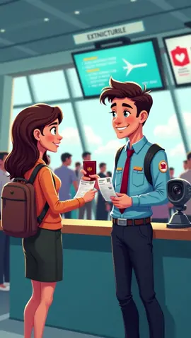 English Conversation Practice | Going Through Airport Immigration