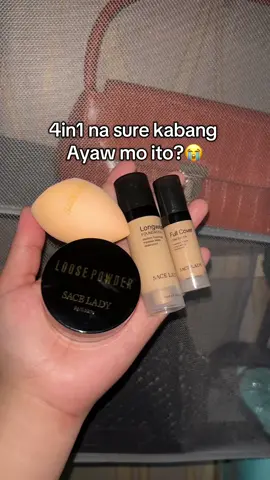 #saceladycosmetic #makeup #longlastingmakeup #sacelady #foundation #loosepowder #concealer #makeupsponge #fyp 