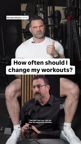 Stick to what works. 1️⃣ Find exercises you enjoy 2️⃣ that don’t hurt 3️⃣ that you have access to, and 4️⃣ that you’ve been properly coached on—then stay consistent with them. This is one of the biggest differences between beginners and experienced lifters. Experienced lifters don’t chase variety. They know what works for them and they double down on it. When I train quads, I stick to the leg press, hack squat, and leg extension—on repeat. When I do HIIT, I go to the SkiErg. When I need Zone 2, I put on my ruck vest and walk. Those are my go-to’s. Over the years, I didn’t swap them out every month—I just got stronger and more efficient with them. Beginner lifters often fall for the myth of “muscle confusion”—the idea that constantly switching exercises is necessary for results. That’s complete bullshit. You don’t need a new routine every week. You need to master the basics and progressively get stronger at them. That’s where the real results come from. Rinse and repeat.
