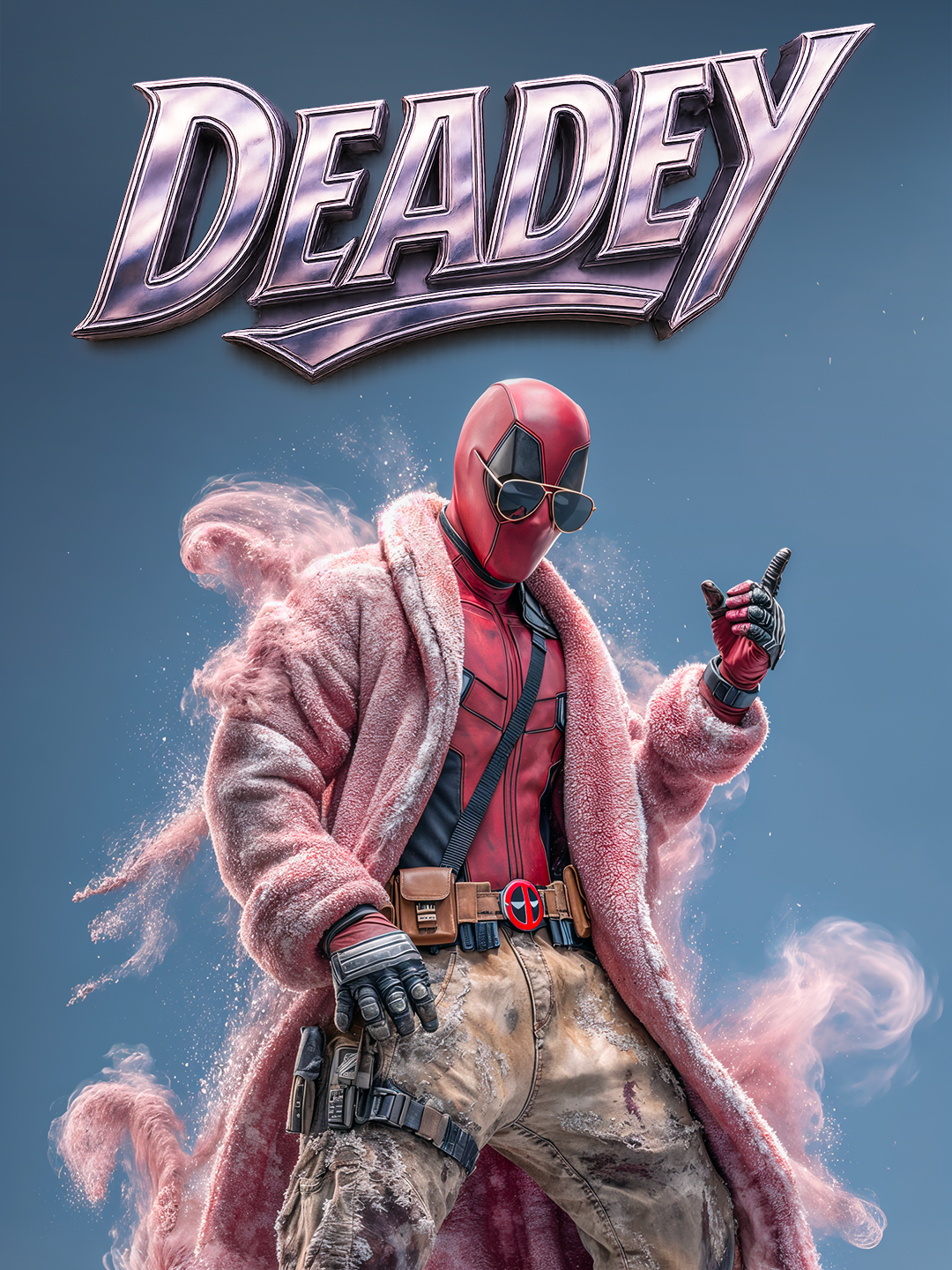✨ DEADPOOL on the floor ✨   jamais deux sans trois ? ;)    Midjourney + Freepik (Kling 1.6 / 2.0) + Magnific + Premiere Pro / After Effects + Patieeennnnce…    @klingai_official  @freepikofficial  @midjourney  #midjourneyart  #ainimation  #videoai  #viralai  #midjourney  #midjourneycommunity  #aigeneratedstory #videooftheday #aivideos  #TikTokAnimation  #deadpool #marvelcomics #deadpoolAi