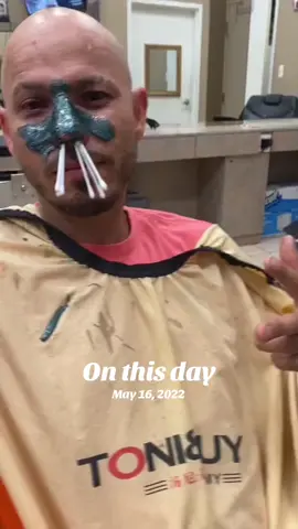 #onthisday #behappybarber 