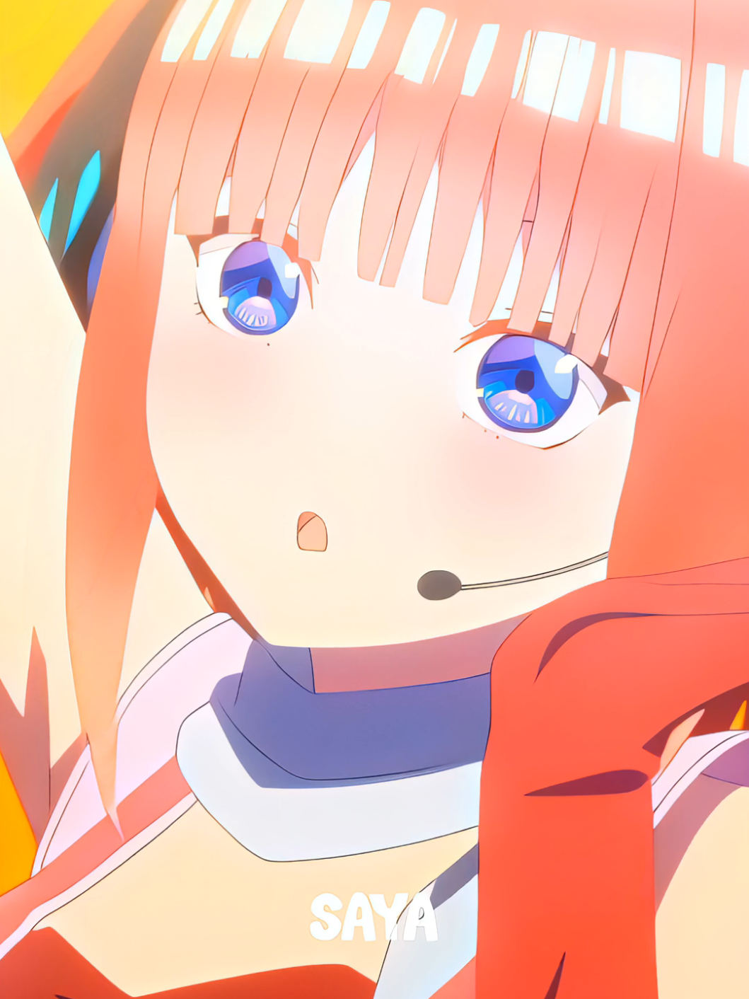 Nino to the max #ninonakano #gotoubunnohanayomeseason2 #thequintessentialquintuplets #animegirl 