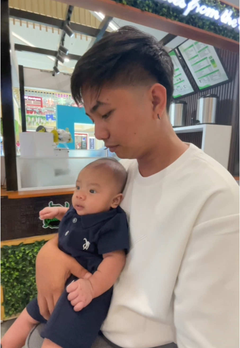 Bodysuit for baby boy 💙 Comfy ang tela at hindi mainit sa katawan. Lakas makapogi at maka-clean boy look 🥰 #fyppppppppppppppppppppppp #fyp #foryou #viral #cleanboy #polo #bodysuit #baby #outfitideas #comfy 