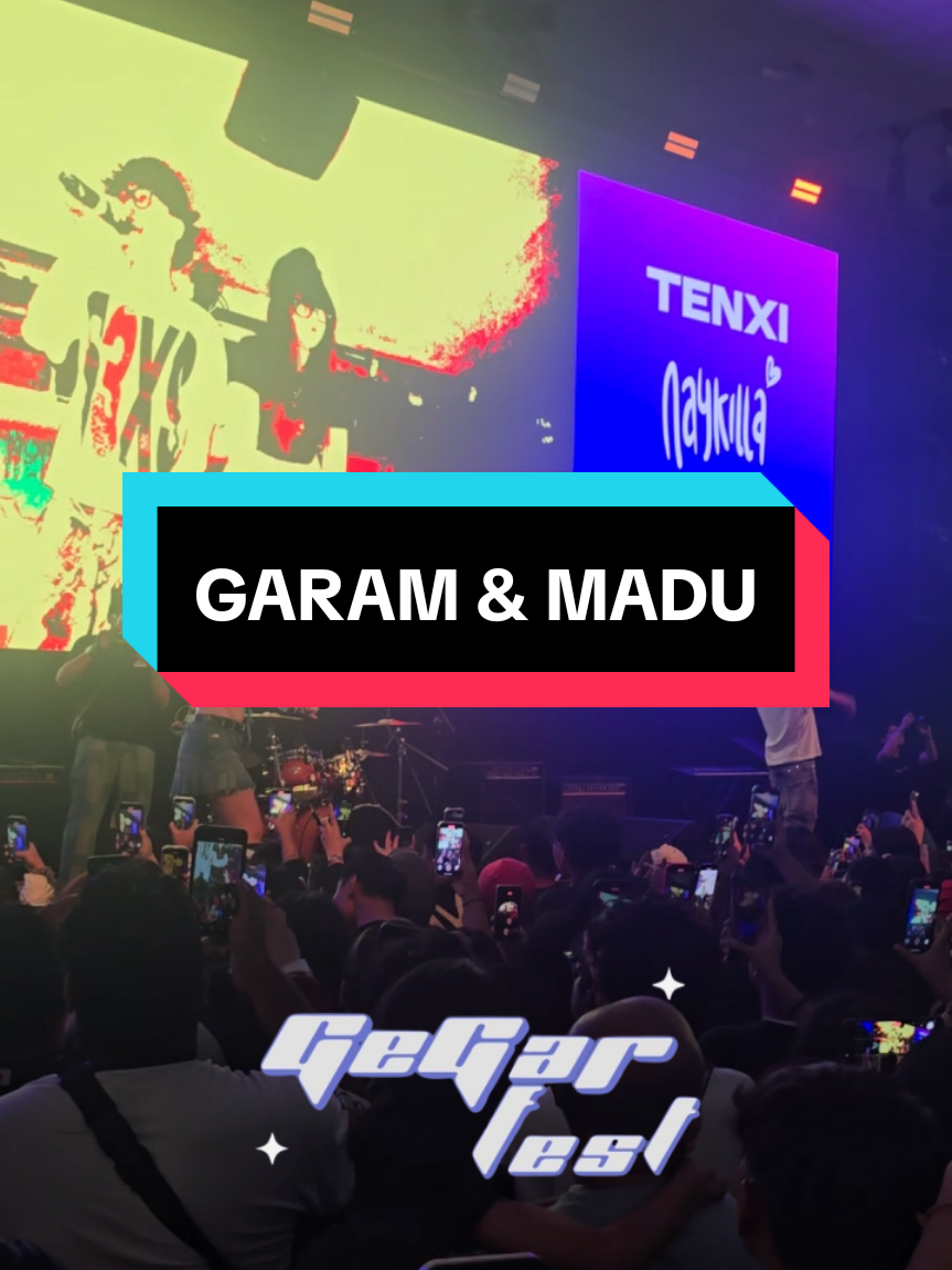 🇸🇬 That's right! Garam & Madu, from us to you! 🔥 @tenxitenxi @naykillas @jemsiii 🫰 #GaramMadu #Tenxi #Naykilla #Jenxi #D 'Marquee #DowntownEast #Gegarfest #Gegarfest6 #Eventifysg #EventifyAsia #Events_By_Eventify #fypviralシ #LiveInSingapore #Indonesia #Bazaar #Event 