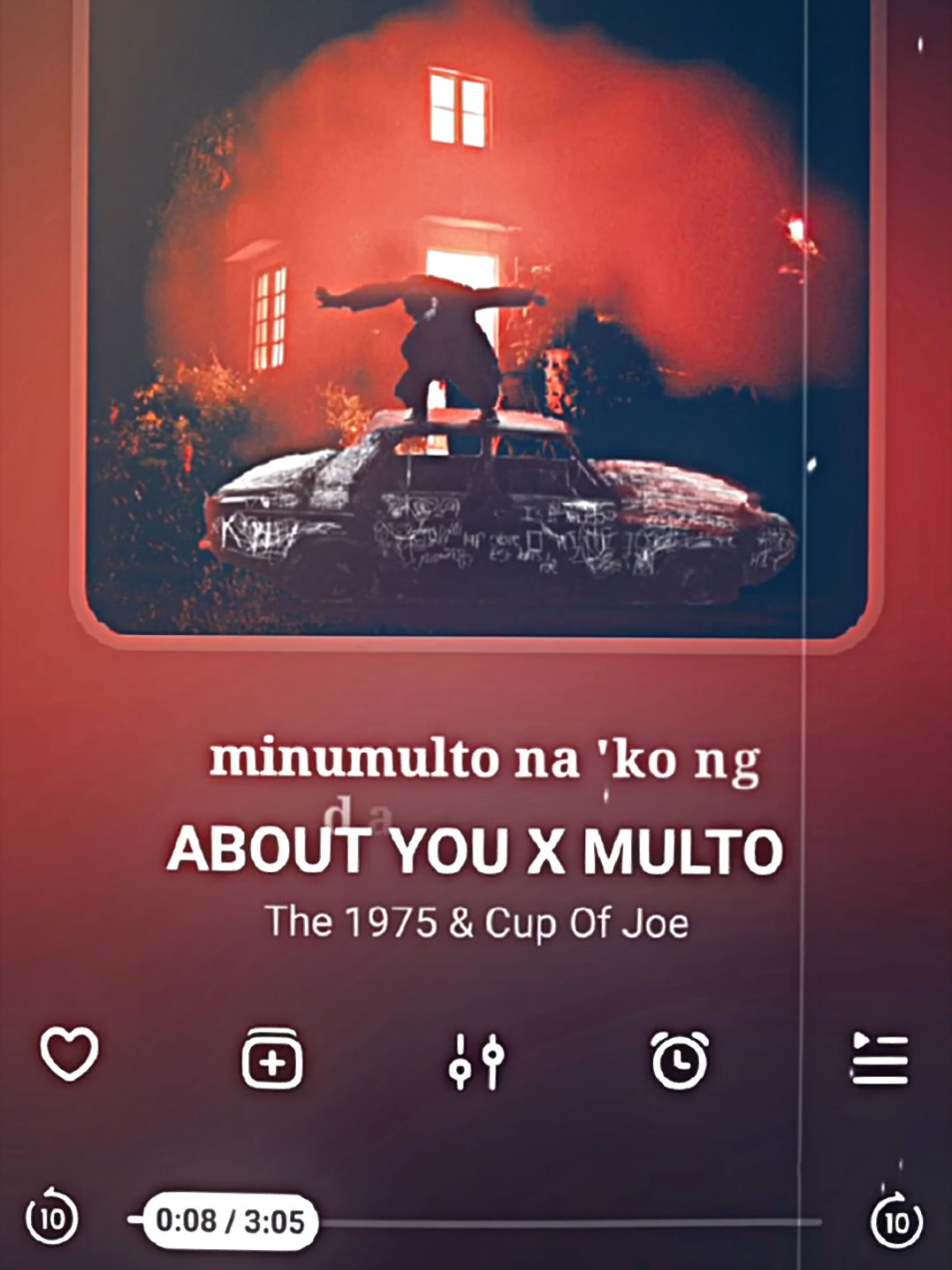 semua aja digabung ama about you #aboutyou #multo #the1975 #cupofjoemusic 