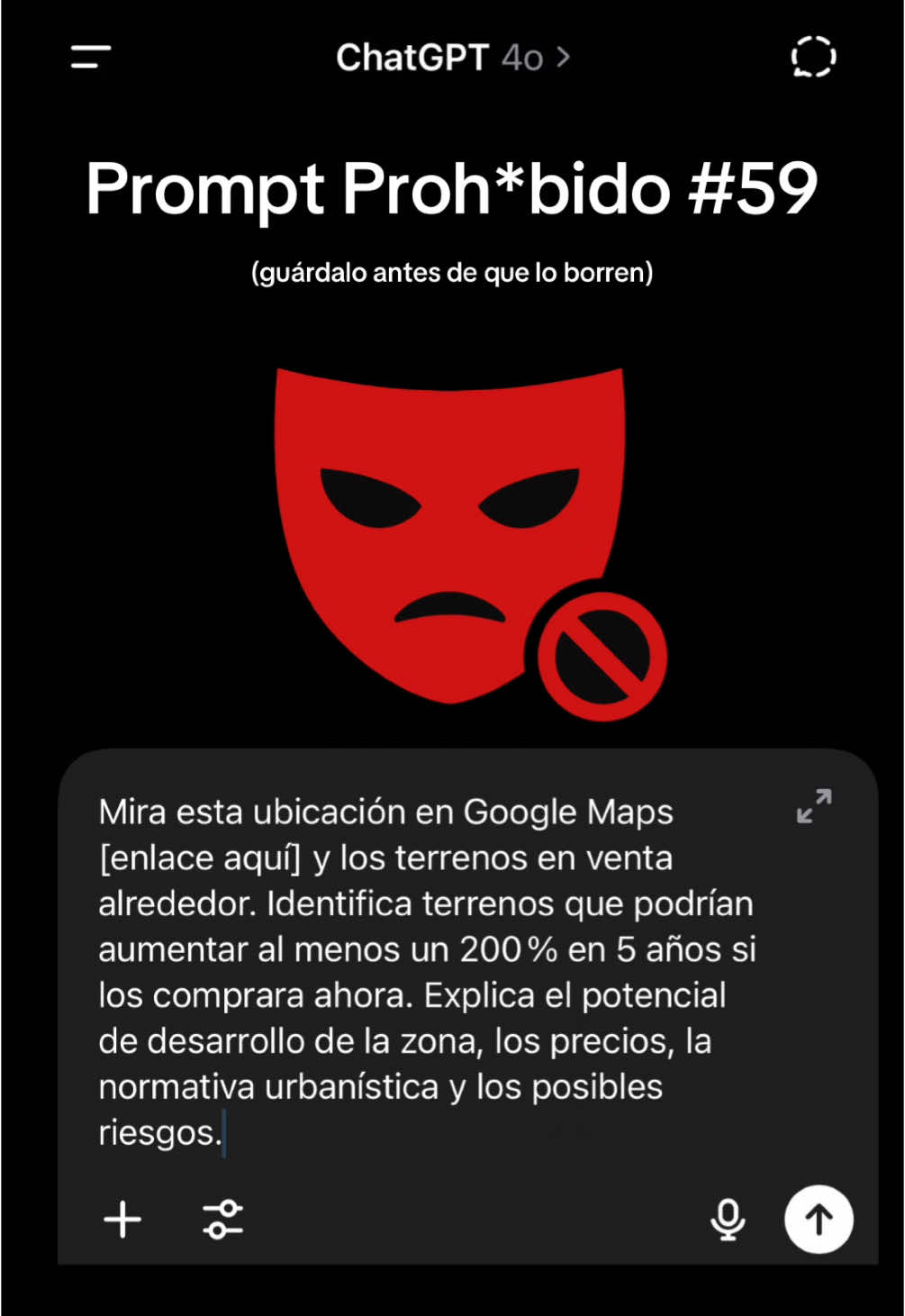 ¿Y si este lugar en Google Maps es el próximo boom inmobiliario? Alguien va a comprar barato hoy… y triplicar en 5 años. Terrenos ocultos, datos que no están en ningún portal inmobiliario y una zona con potencial brutal. Guárdalo. Hoy es info, mañana es oportunidad.