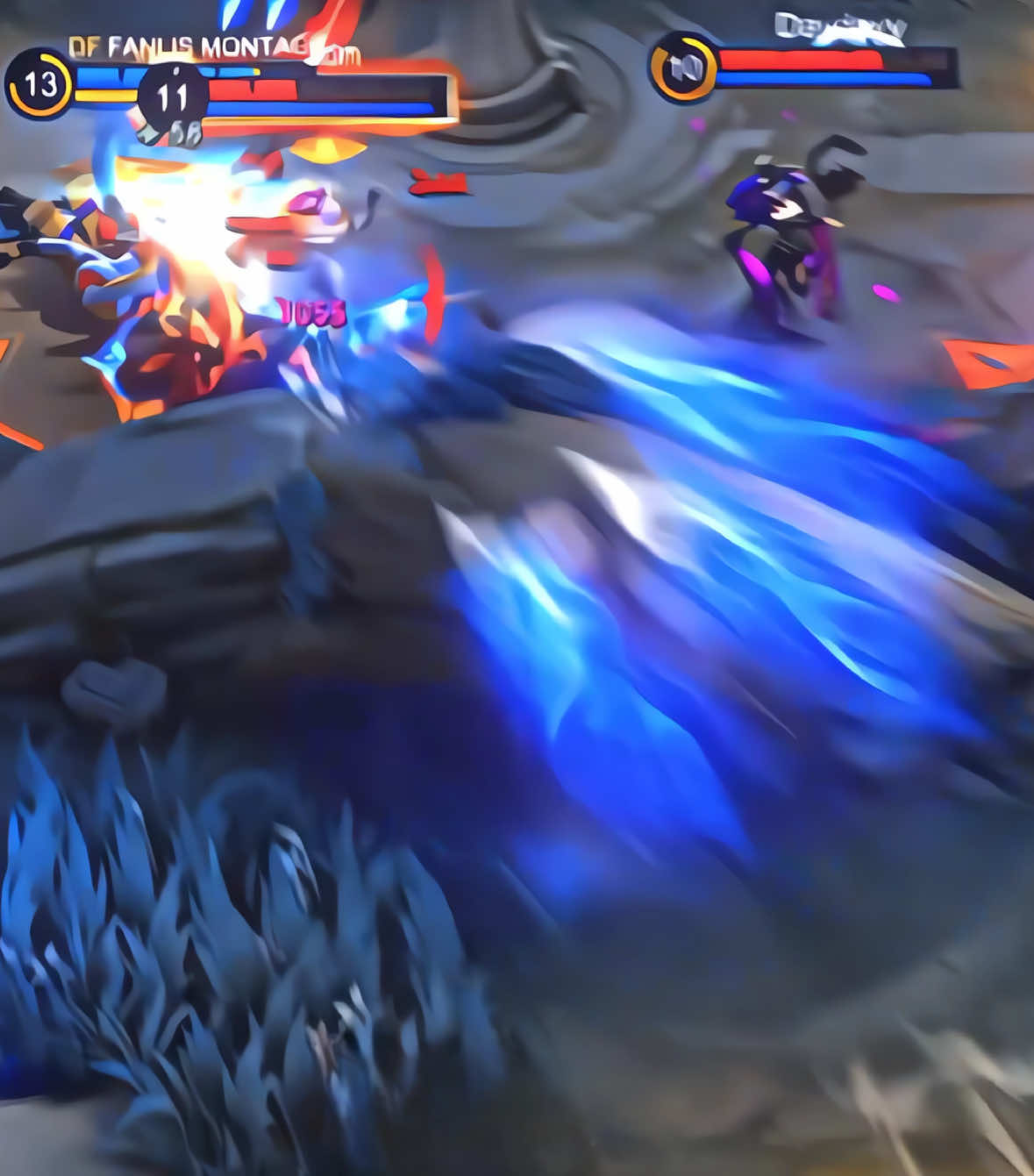 hayabusa x chandelier. #MLBBxNARUTO #mlbbidbo #mlbb #mobilelegends 