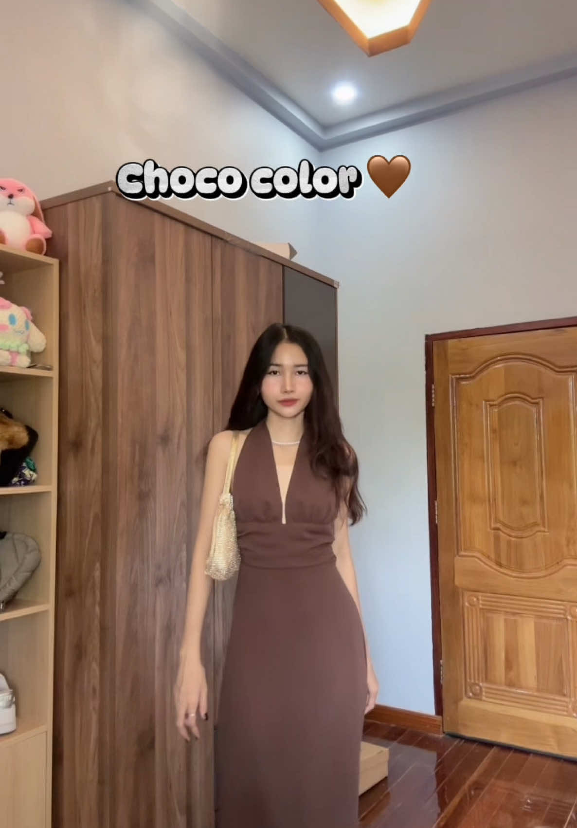 Dress 🤎🤍🖤#eliz #ExportQualityProduct #Mawlamyine #ExportQuality #dress #tryon #outfitideas 