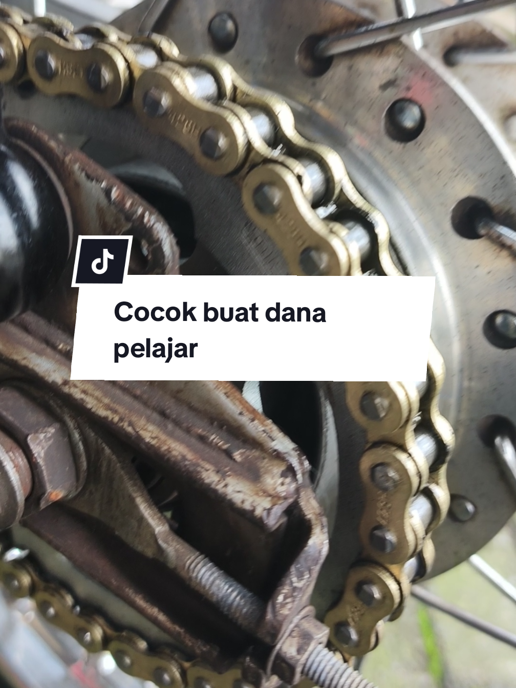 Cocok banget nih buat dana pelajar😁🤏#rantai #rantaimotor #cseriesjahat #4uuu 