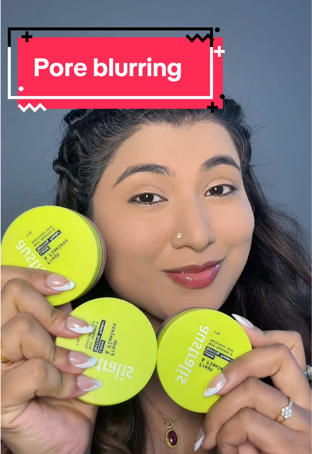 Pore blurring powder. #foryoupage #mishisacosmetics #australiscosmetics #creatorsearchinsights #compactpowder 