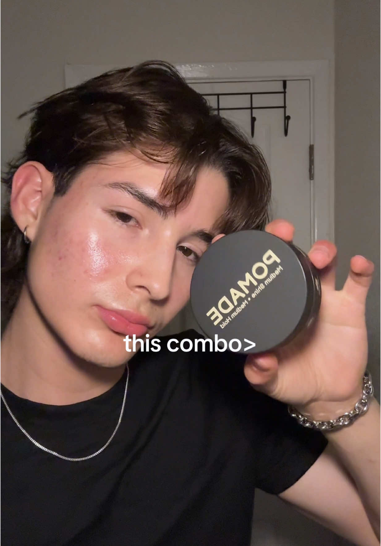 Quick Hair under 10min Hair tutorial using @Based Bodyworks Sea salt spray, and Pomade for Shiny soft hair love this combo! #basedbodyworks #seasaltspray #pomade #fyp #foryoupage #fypシ #foryoupage❤️❤️ #foryoupageofficiall #skincareroutine #wolfcut #hairstyle #modermullet #hair #routine #mensfashion #menstyle 
