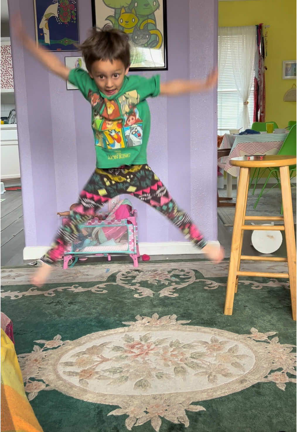 Little bro first thing in the morning doing line dances lol#kidsbelike #babyindy #momlife #momcontent #relatablemom #motherhood #chachaslide 