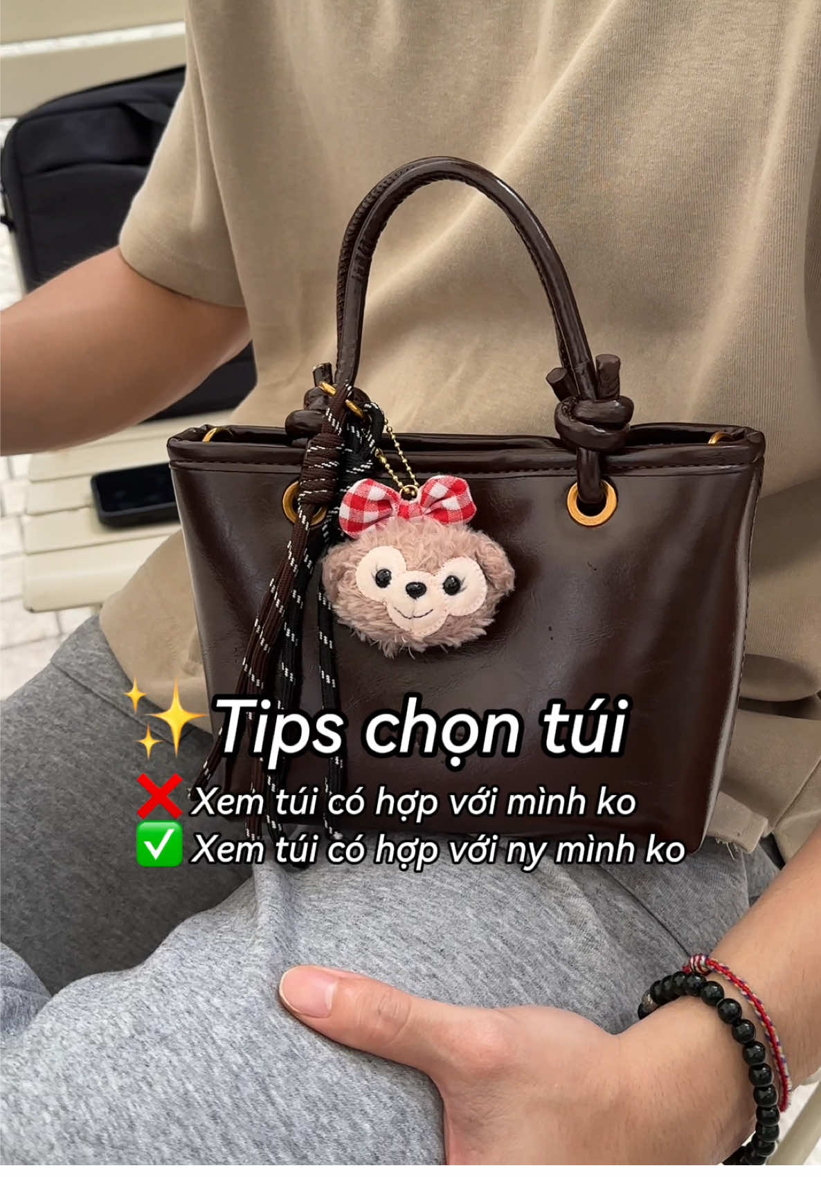 ✨Ny đeo túi đẹp là ok chốt ko cần nghĩ #emsocday #tuideocheo #tuida #tuimini #tuiminideocheo 