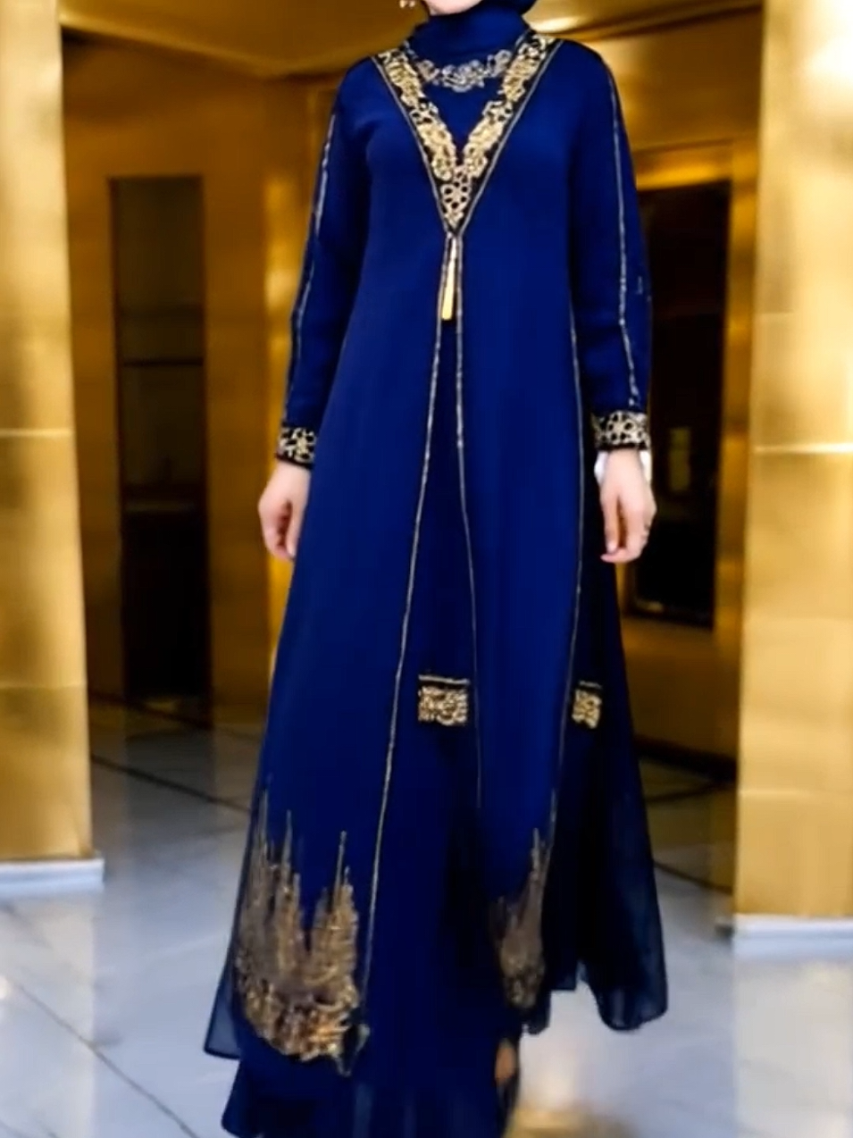 Gamis Terbaru 2025 Simpel Tapi Mewah #gamisterbaru #gamistrending #gamiselegan #gamisarabianturkey 