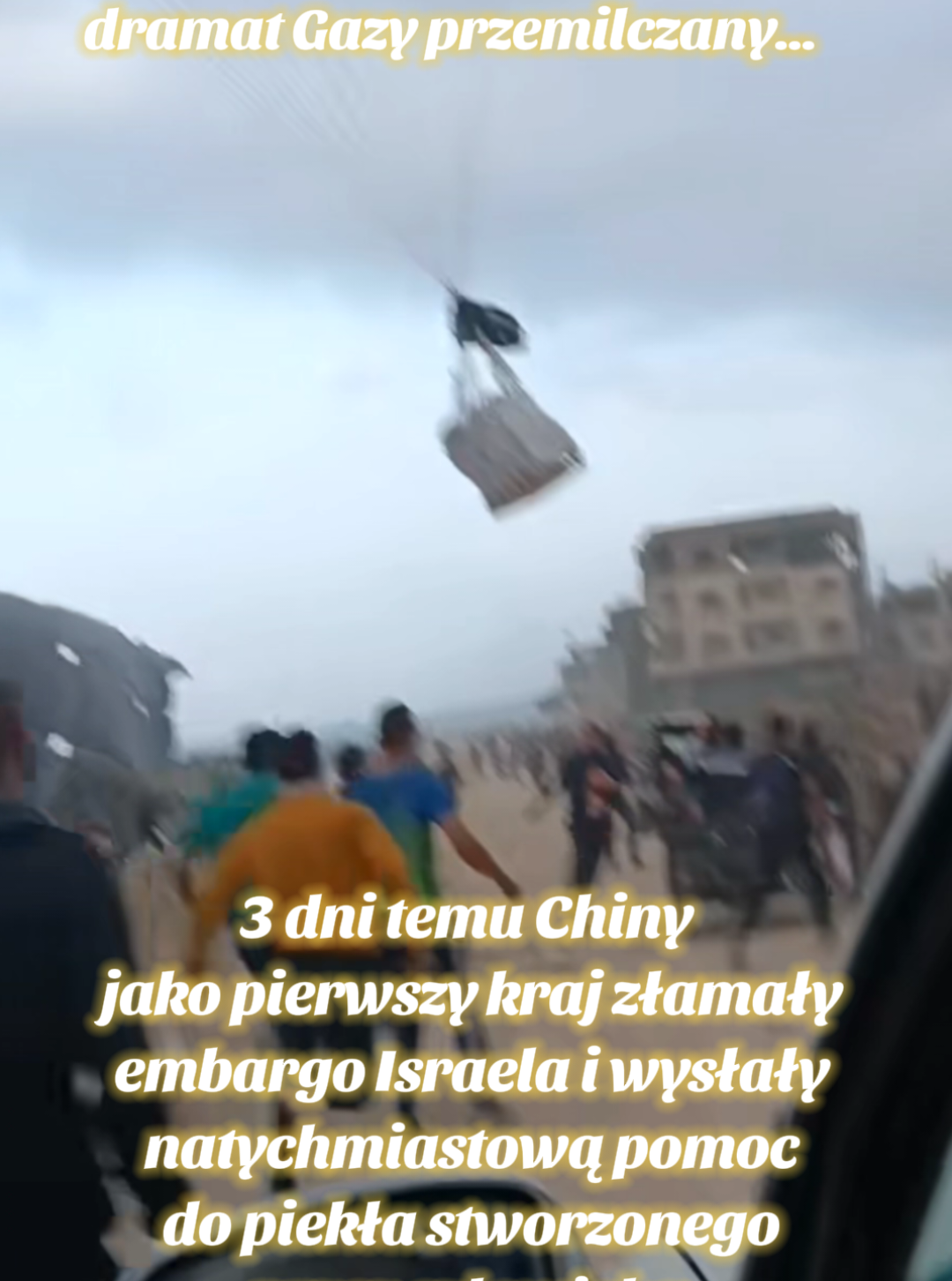 #china #helping #gaza #palestine #freepalestine #wojna #palestyna #chiny 