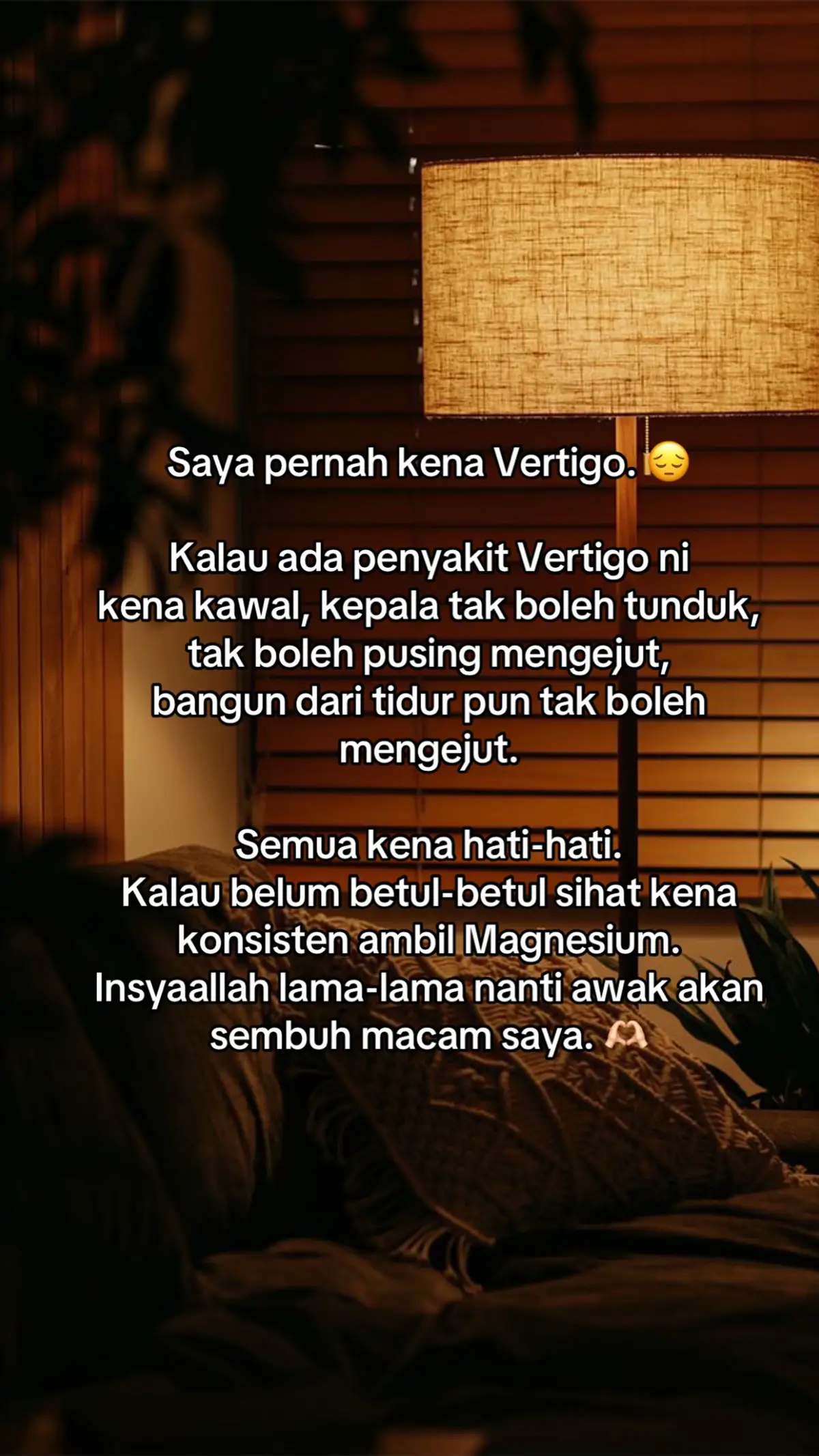 #vertigo #peningkepala #migrain #anxiety #magnesium #vitaminb12 #fypage #sharingiscaring 