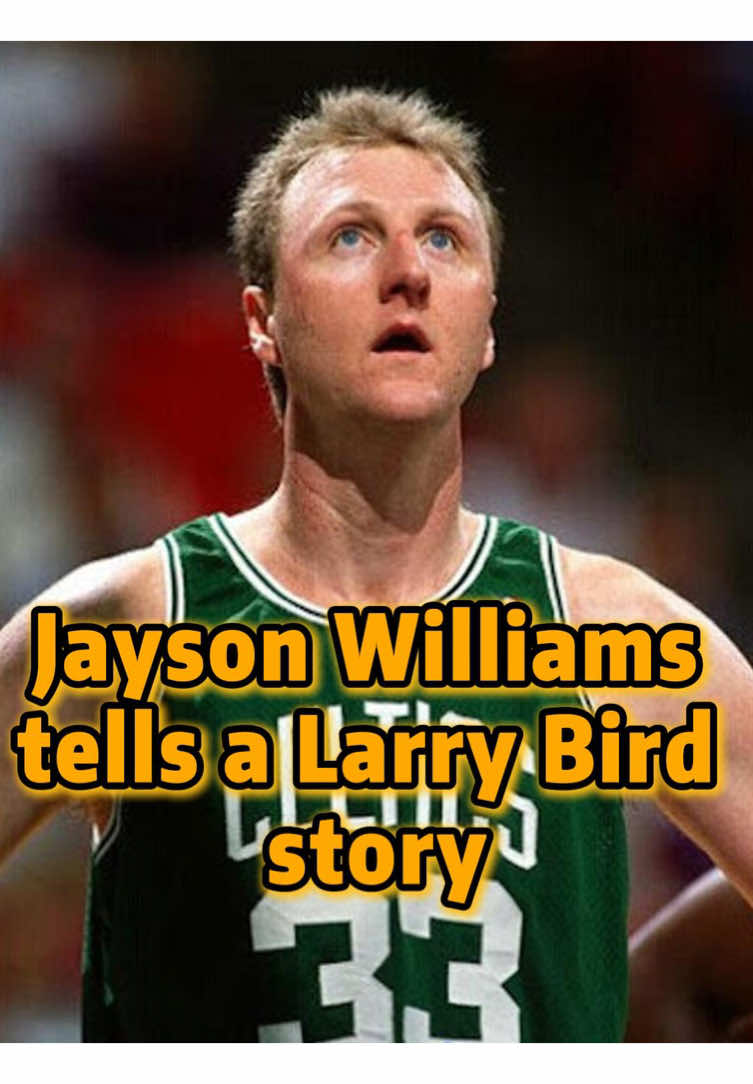 Jayson Williams Tells a Larry Bird Story!#larrybird #larrybirdlegend #larrybird33 #larrylegend #larrybirdstories #larrybirdstory #NBA #nbatiktok #fotyou #fyp #celites #bostonceltics #funny 