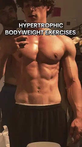 TRY THIS BODYWEIGHT HYPERTROPHIC EXERCISE #gym #calisthenics 