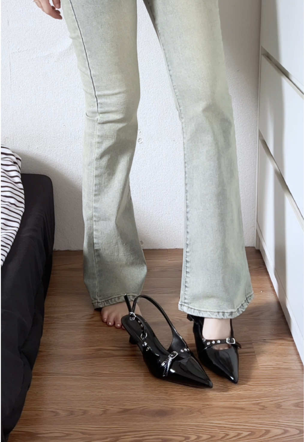 Cao nhẹ nhàng 5p đủ sang rồi nàng nhỉ 🫶🏻🥰#erosska #giaycaogot #giaynu #madeinvietnam #viral 