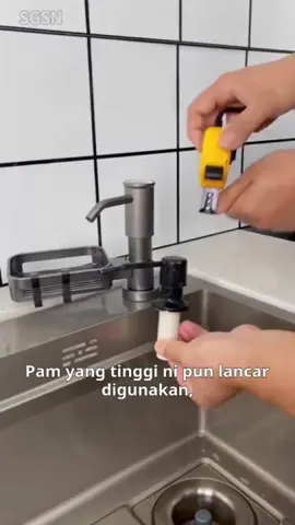 Since using this soap dispenser, the countertop has become clean and tidy#kitchen #Goodthings #goodhelper #soapdispenser #kitchentools