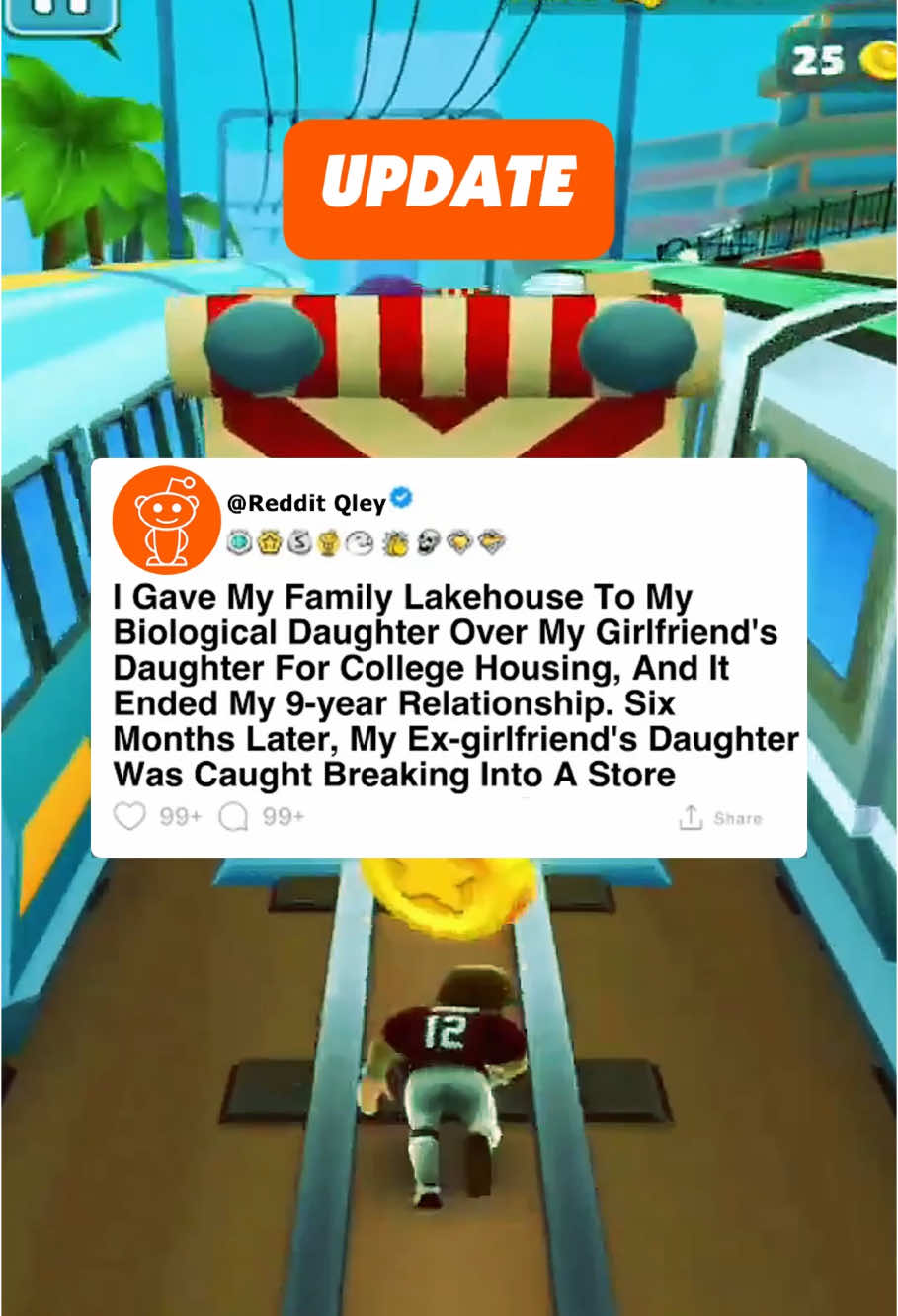 Update: I Gave My Family Lakehouse To My Biological Daughter Over My Girlfriend's Daughter For College... #redditstories #askreddit #reddit #redditreadings #Relationship 
