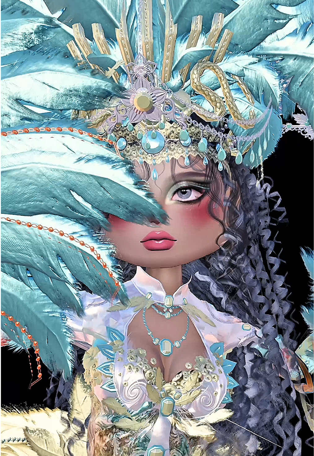 the new update is amazing @Dress To Impress #dti #dresstoimpress #roblox #update #brazillian #feather 