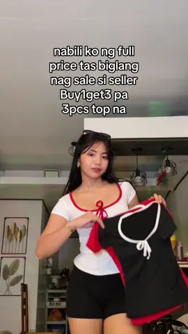 Buy1get2 ribbon top .