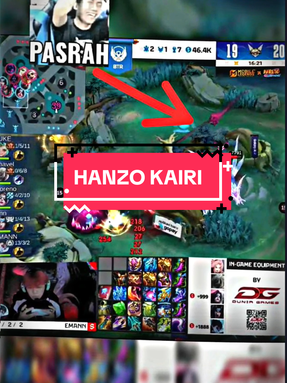 hanzo sumedang cik 😹 #MLBBxNARUTO #MLBB #kairi #onicesport #mplindonesia 