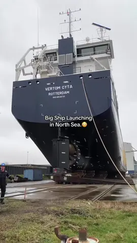 Part 1 | Have You Seen This Before.?😳 #northsea #scary #jobs #foryoupage #ship #launching #northsea #deepsea #jobs #foryoupage #viral #viral #foryou #fypシ 