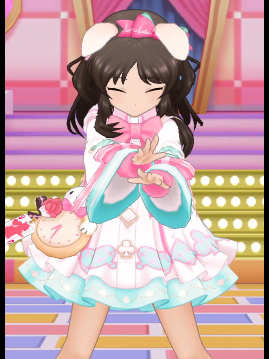 this ssr is super cute omg #idolmasterfancam #idolmastercinderellagirls #deresute #cutecore🎀🦴🍮🐾 #fyp #arisutachibana 